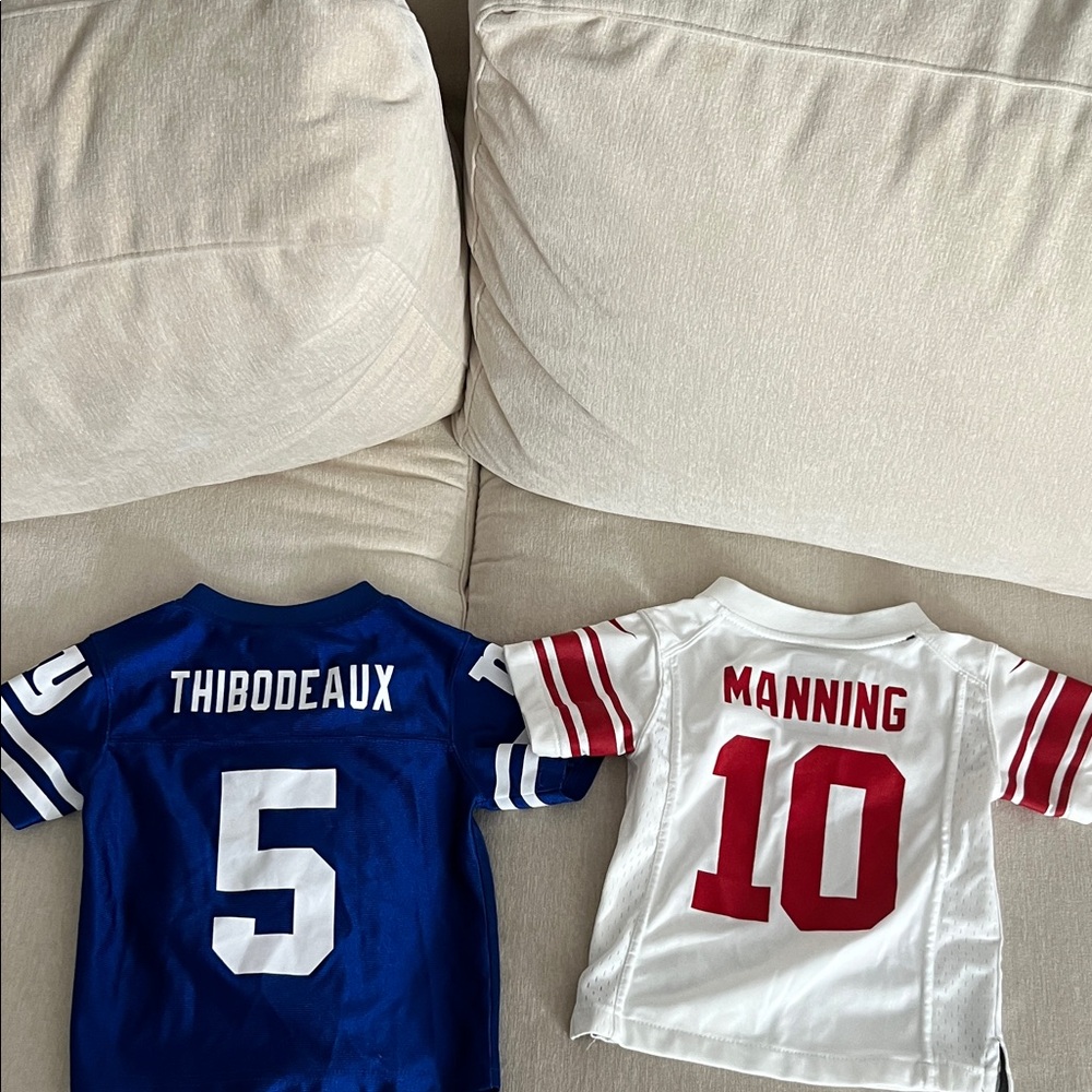 Set of 2 Giants jersey’s (Manning, Thibodeaux) - Picture 5 of 5